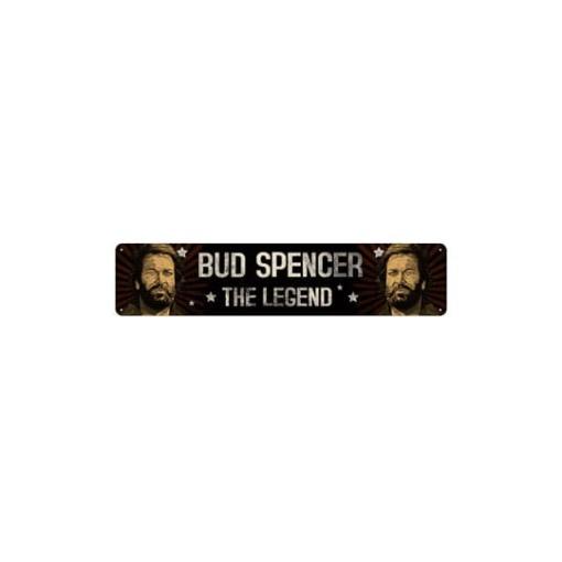 Bud Spencer Placa de Chapa The Legend 46 x 10 cm