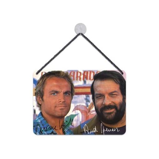 Bud Spencer & Terence Hill Placa de Chapa Autogramm 16