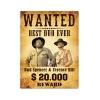 Bud Spencer & Terence Hill Placa de Chapa Wanted 30 x 40 cm