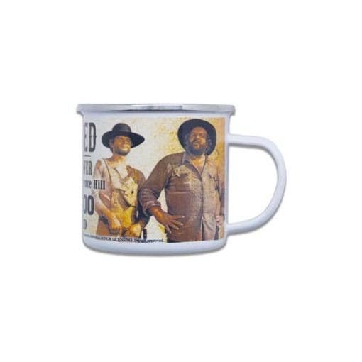 Bud Spencer & Terence Hill Taza Enamel Wanted