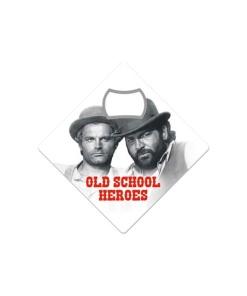 Bud Spencer & Terence Hill abrebotella magnético Old School Heroes