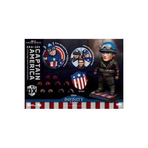 Capitán América: El primer vengador Figura Egg Attack Action Captain America DX Version 17 cm