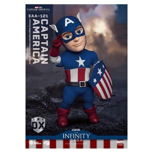 Capitán América: El primer vengador Figura Egg Attack Action Captain America DX Version 17 cm