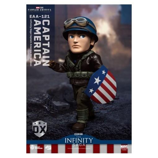 Capitán América: El primer vengador Figura Egg Attack Action Captain America DX Version 17 cm