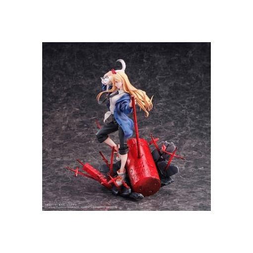 Chainsaw Man Estatua 1/7 Power & Meowy 28 cm