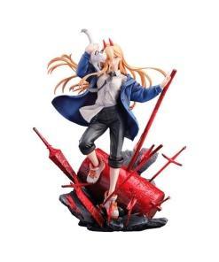 Chainsaw Man Estatua 1/7 Power & Meowy 28 cm