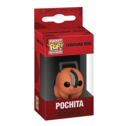 Chainsaw Man Llaveros Pocket POP! Vinyl Pochita 4 cm Expositor (12)