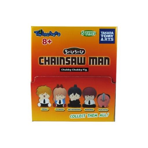 Chainsaw Man Minifiguras Twinchees Chubby Chubby 5 cm Expositor (24)