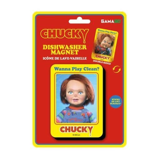 Child's Play: Chucky Clean Dirty Dishwasher Magnet