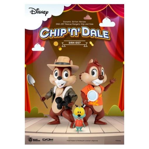 Chip y Chop: Guardianes rescatadores Figura Dynamic 8ction Heroes 1/9 Chip & Dale 10 cm