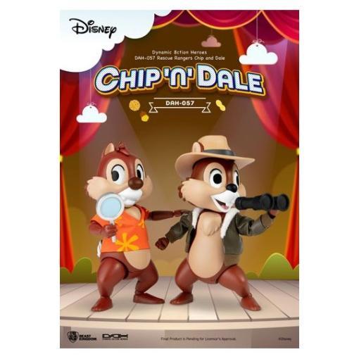 Chip y Chop: Guardianes rescatadores Figura Dynamic 8ction Heroes 1/9 Chip & Dale 10 cm