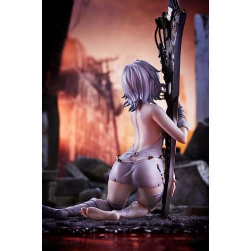 Code Vein Estatua ARTFXJ PVC 1/7 Io cuddling the sword 24 cm