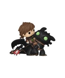 Cómo entrenar a tu dragón POP! Rides Deluxe Vinyl Figura Hiccup w/Toothless 9 cm