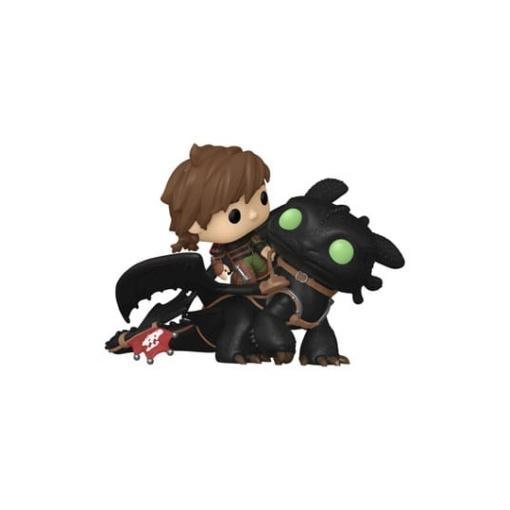 Cómo entrenar a tu dragón POP! Rides Deluxe Vinyl Figura Hiccup w/Toothless 9 cm