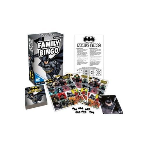 DC Comics Juego de Mesa Family Bingo Batman *INGLÉS*