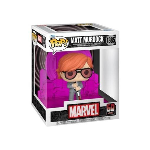 Daredevil 60th Anniversary POP! Deluxe Vinyl Figura Matt Murdock w/ Radar 13 cm