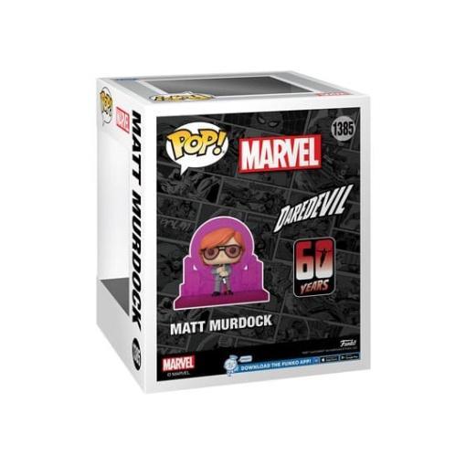 Daredevil 60th Anniversary POP! Deluxe Vinyl Figura Matt Murdock w/ Radar 13 cm