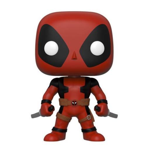 Deadpool Figura Super Sized POP! Vinyl Two Sword Red Deadpool 25 cm