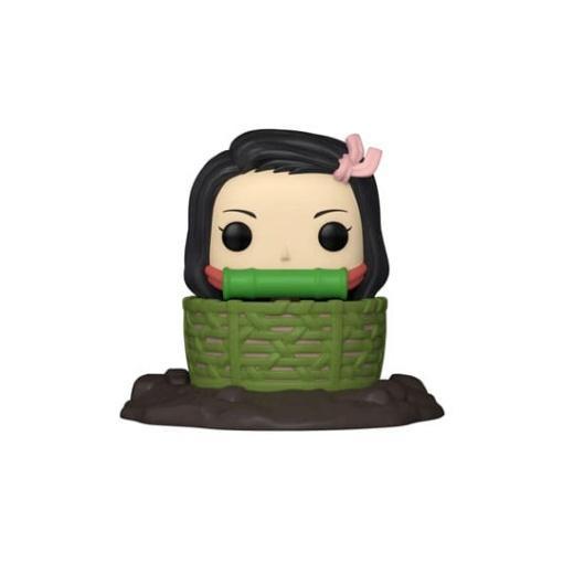 Demon Slayer: Kimetsu no Yaiba POP! Deluxe Vinyl Figura Nezuko Kamado in Basket Exclusive Edition 9 cm