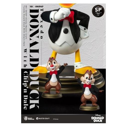 Disney 100th Estatua Master Craft Tuxedo Donald Duck (Chip'n und Dale) 40 cm