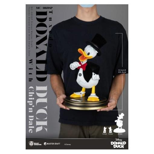 Disney 100th Estatua Master Craft Tuxedo Donald Duck (Chip'n und Dale) 40 cm