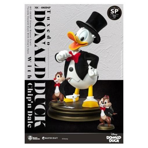 Disney 100th Estatua Master Craft Tuxedo Donald Duck (Chip'n und Dale) 40 cm