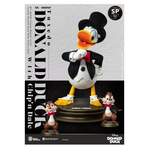 Disney 100th Estatua Master Craft Tuxedo Donald Duck (Chip'n und Dale) 40 cm