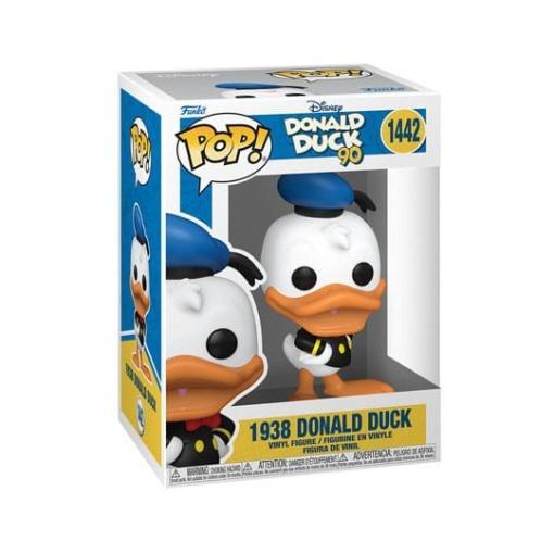 Disney DD 90th Anniversary POP! Disney Vinyl Figura Donald Duck(1938) 9 cm