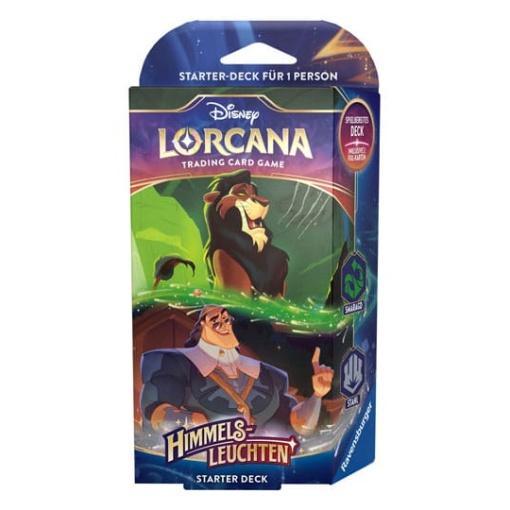 Disney Lorcana TCG Himmelsleuchten Mazos de Inicio Expositor (8) *Edición Alemana*