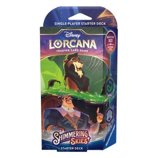 Disney Lorcana TCG Shimmering Skies Mazos de Inicio Expositor (8) *Edición Inglés*