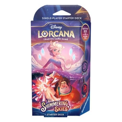 Disney Lorcana TCG Shimmering Skies Mazos de Inicio Expositor (8) *Edición Inglés*