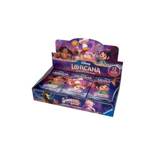 Disney Lorcana TCG Shimmering Skies caja de sobres Expositor (24) *Edición Inglés*