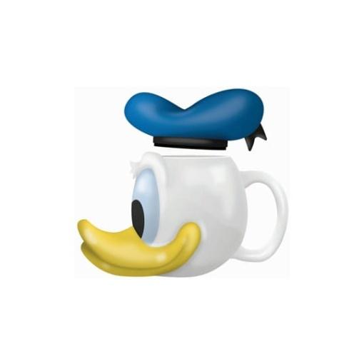 Disney: Mickey Mouse - Donald Shaped Mug with Lid