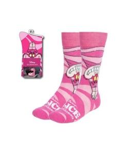 Disney calcetines Alicia en el Pais de las Maravillas Gato de Cheshire Upside Down 36-43