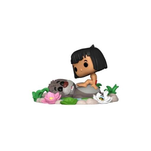 El libro de la selva POP Moments Vinyl Figuras Baloo & Mowgli 11 cm