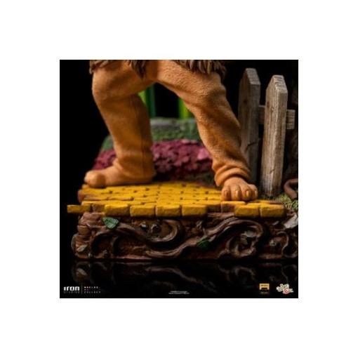 El mago de Oz Estatua 1/10 Deluxe Art Scale Cowardly Lion 20 cm