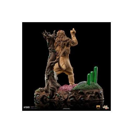 El mago de Oz Estatua 1/10 Deluxe Art Scale Cowardly Lion 20 cm