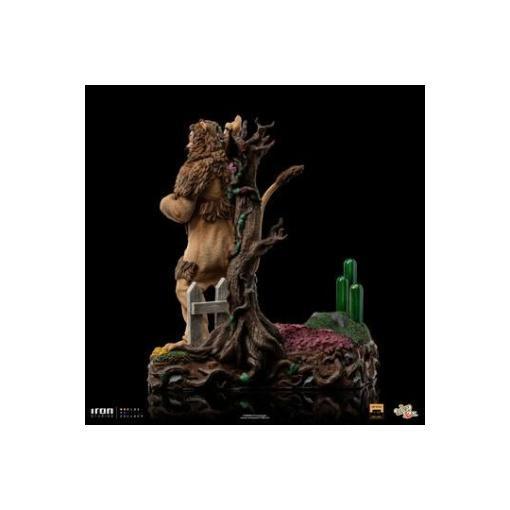 El mago de Oz Estatua 1/10 Deluxe Art Scale Cowardly Lion 20 cm