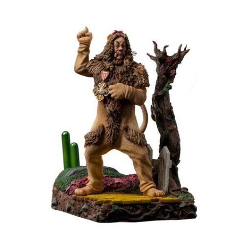 El mago de Oz Estatua 1/10 Deluxe Art Scale Cowardly Lion 20 cm