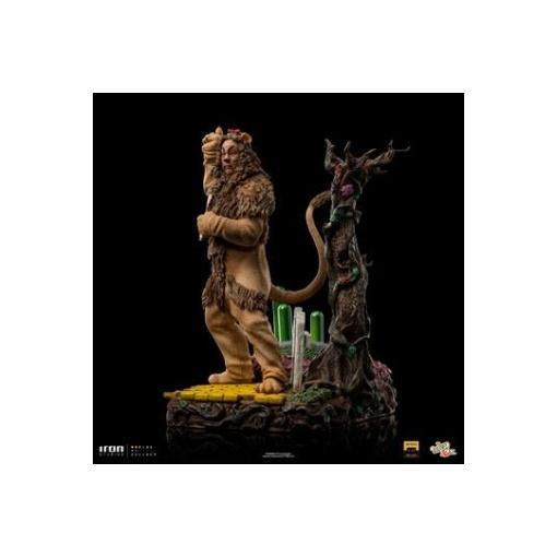 El mago de Oz Estatua 1/10 Deluxe Art Scale Cowardly Lion 20 cm