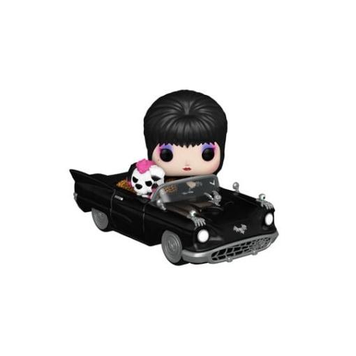 Elvira POP! Rides Deluxe Vinyl Figura Elvira w/Macabre Mobile 9 cm