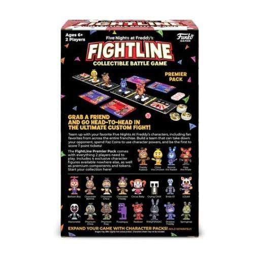 Five Nights at Freddy's Juego de Cartas Collectable Battle Game Fightline Premier Set