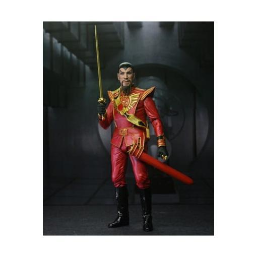 Flash Gordon (1980) Figura Ultimate Ming (Red Military Outfit) 18 cm