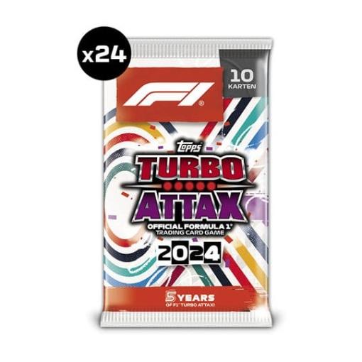 Fórmula 1 Turbo Attax TCG 2024 Caja de Sobres (36) *Edición Alemán*