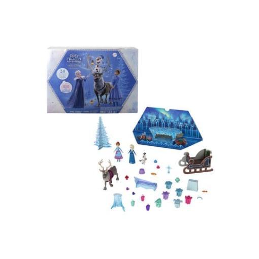 Frozen Calendario de Adviento con Muñecas y minifiguras