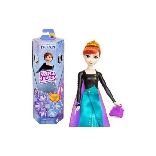 Frozen Muñeca Spin & Reveal Anna 29 cm