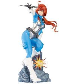 G.I. Joe Bishoujo Estatua PVC 1/7 Scarlett 25th Anniversary Sky Blue Color Ver. 23 cm