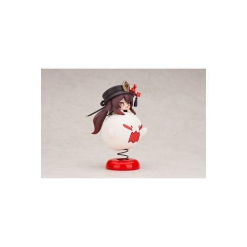 Genshin Impact Estatua PVC Hu Tao Chibi Chara Yurayura Stand Ver. (re-run) 10 cm