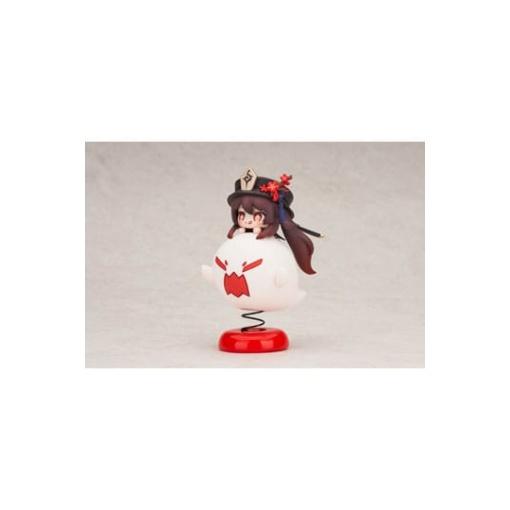 Genshin Impact Estatua PVC Hu Tao Chibi Chara Yurayura Stand Ver. (re-run) 10 cm