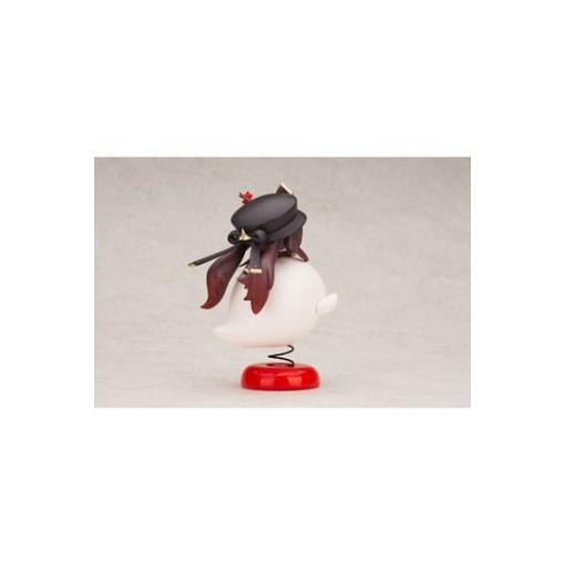 Genshin Impact Estatua PVC Hu Tao Chibi Chara Yurayura Stand Ver. (re-run) 10 cm